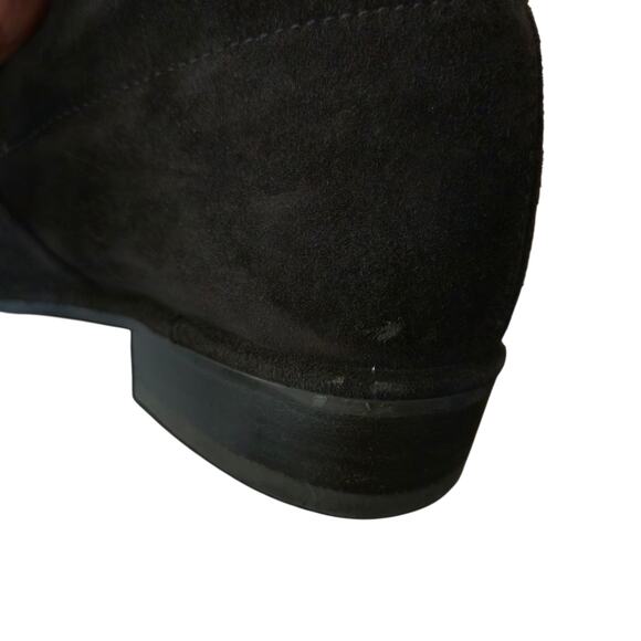 Stuart Weitzman Lowland Black Suede Over The Knee Boots Size 6M Timeless Classic - Picture 11 of 13